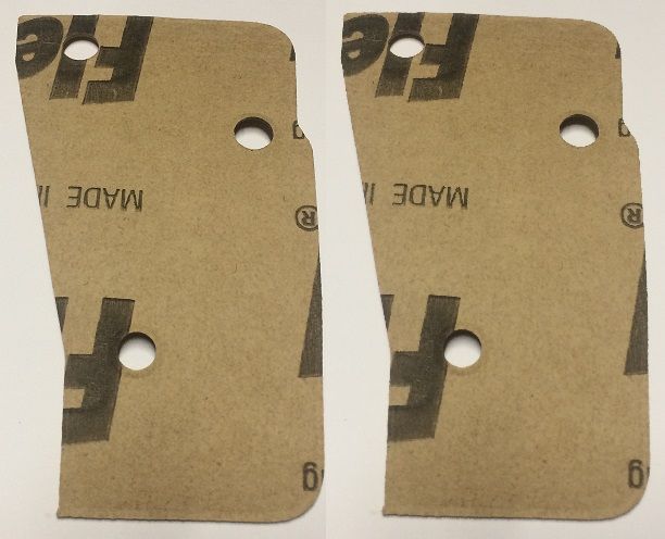 DOOR CATCH BODY GASKETS x2 (Austin Morris 1100 & 1300) (1962- 74)